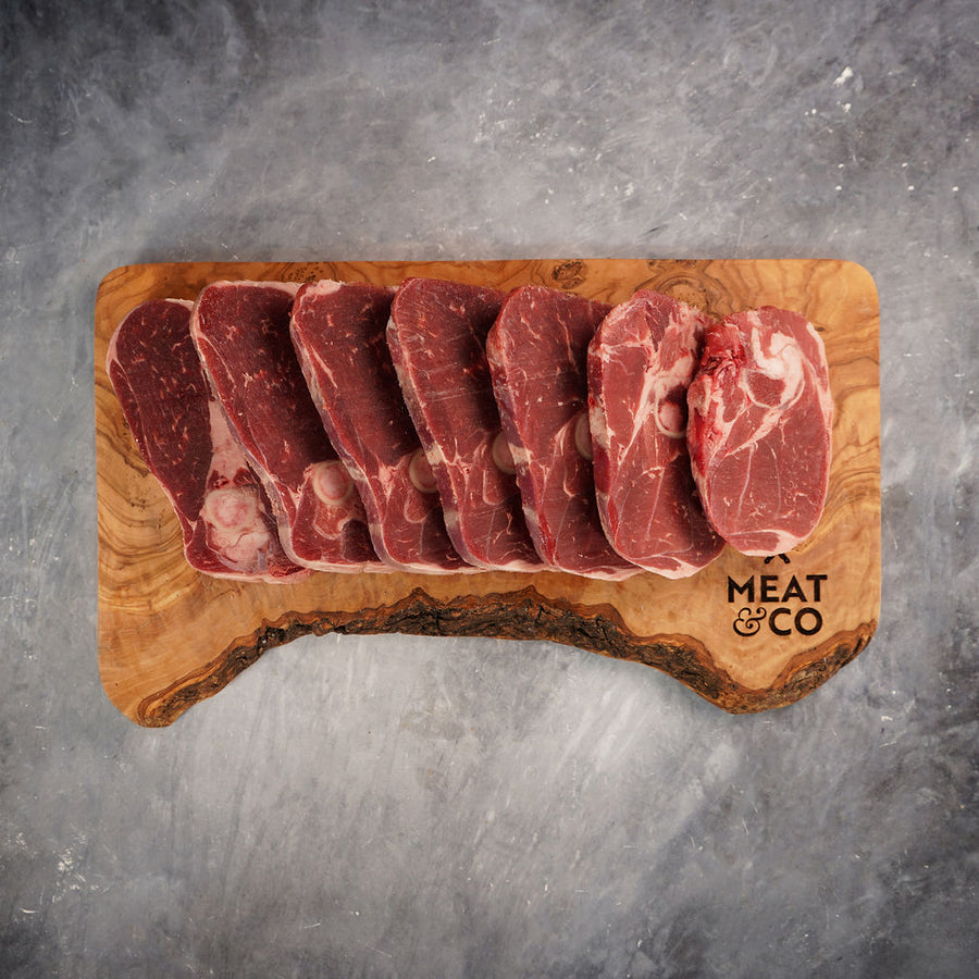 Bone in Lamb Leg Steaks 900g-1.1kg (Frozen)