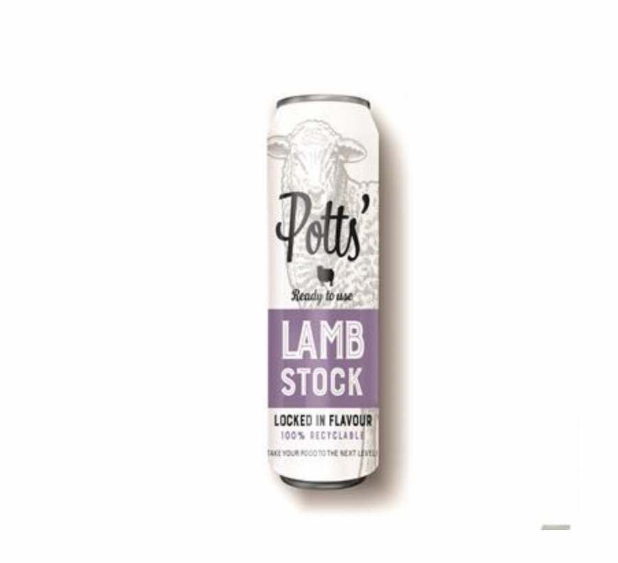 Potts' Lamb Stock in Recyclable Can 500ml