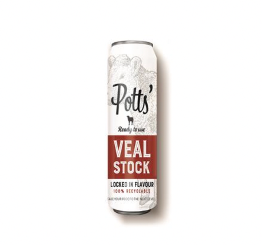 Potts' Veal Stock in Recyclable Can 500ml