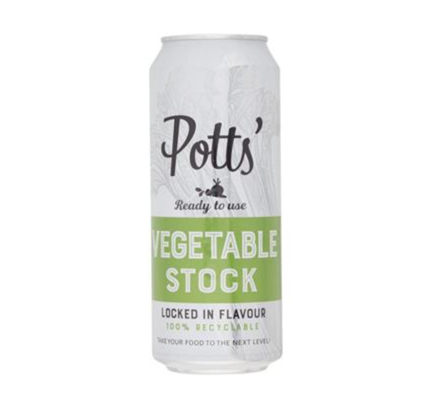 Potts' Vegetable Stock in Recyclable Can 500ml