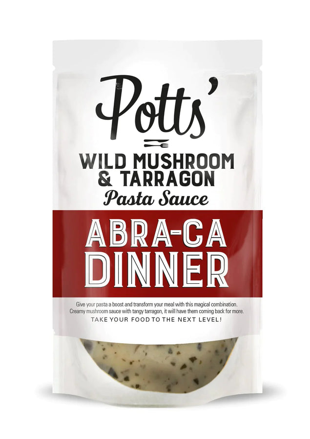 Potts' Wild Mushroom & Tarragon Sauce 250g